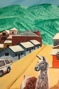 Llama sospechando